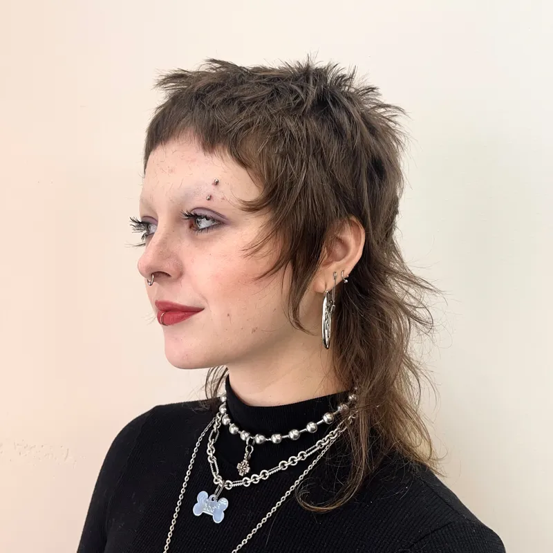 new client haircut at Really Cool Hair in Portland, OR