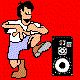 Dancing person